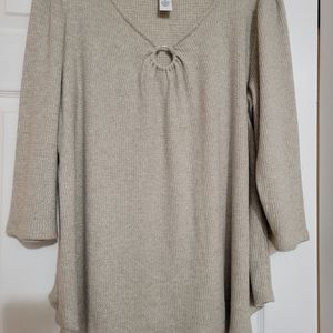 Ruby Rd sweater 2X (Note: tag says xl, fits like 2x)